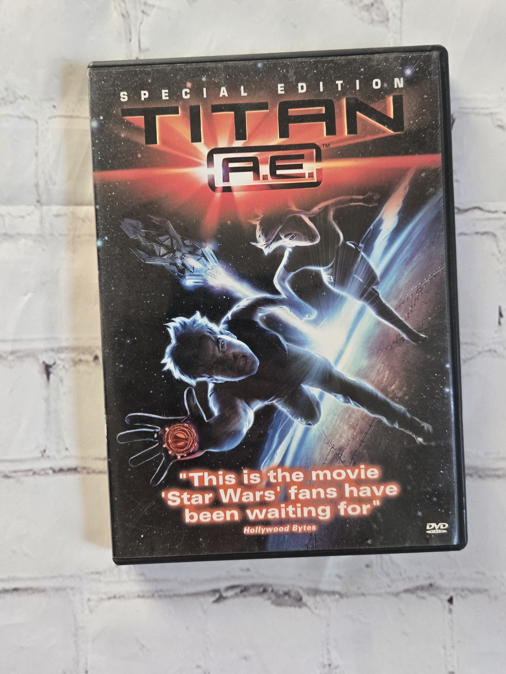 Titan A.E. Special Edition DVD - Black & Red Artwork